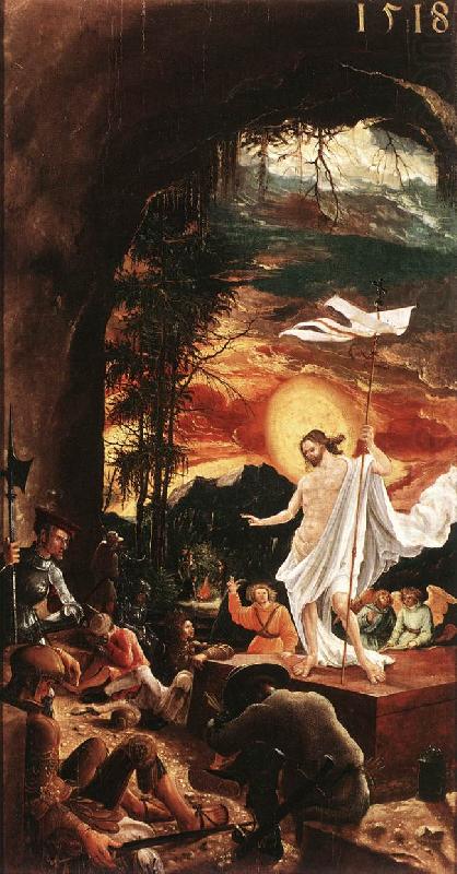 ALTDORFER, Albrecht The Resurrection of Christ  jjkk china oil painting image